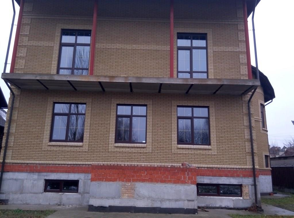 Остекление коттеджа г. Бортничи