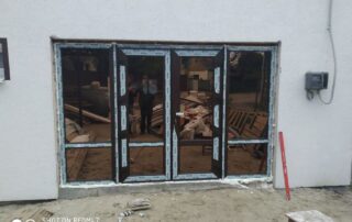 Вхідна група Steko S700 темний дуб