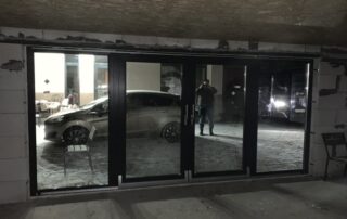 Розсувна система REHAU 70 Антрацит 3