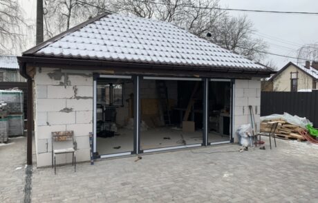Розсувна сисема REHAU 70 Антрацит 5