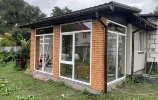 Скління веранди Aluplast 2000