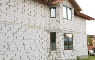 Скління приватного буденку Aluplast 4000 темний дуб 3